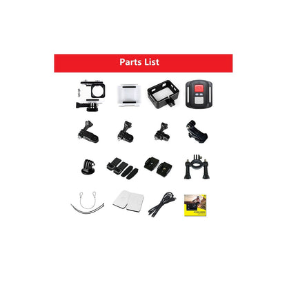 Camera de actiune Supersonic idealSTORE 4K Ultra HD WiFi Touch ecran dublu, Microfon