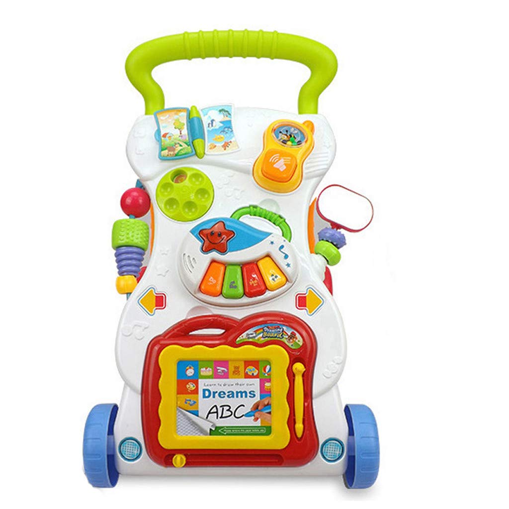 Premergator Carucior Baby Walker AKU Multifunctional, Muzica si lumini Jucarie pentru copii Baby AK6356