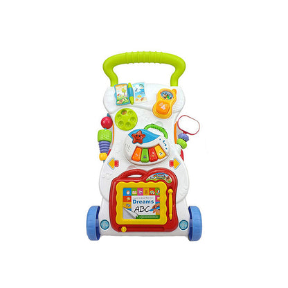 Premergator Carucior Baby Walker AKU Multifunctional, Muzica si lumini Jucarie pentru copii Baby AK6356