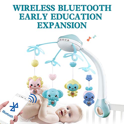 Carusel pentru Patut Interactiv Star Bleu