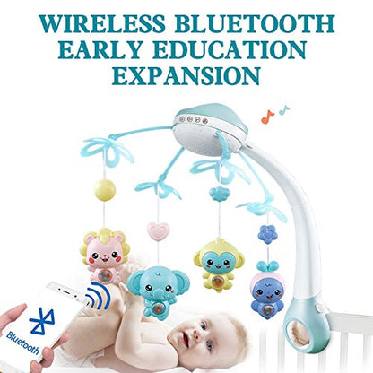 Carusel pentru Patut Interactiv Star Bleu