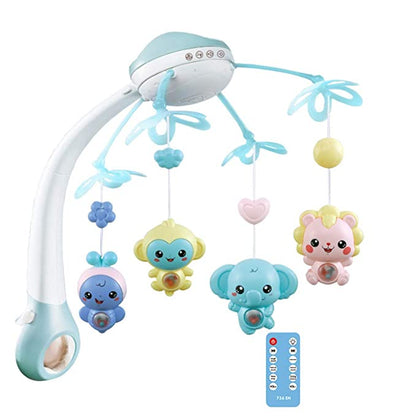 Carusel pentru Patut Interactiv Star Bleu