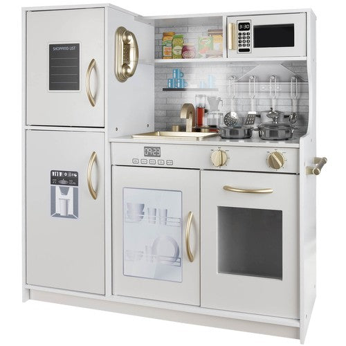 Bucatarie de lemn pentru copii, 4 ani, dimensiuni 800x240x805 mm