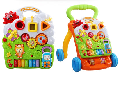 Antepremergator 2 in 1, Muzical, Diferite Functii, Multicolor