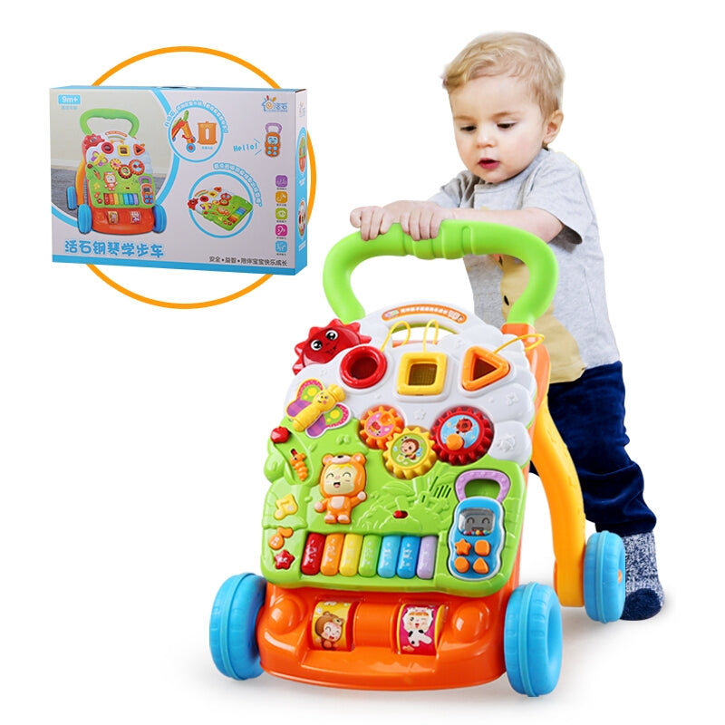 Antepremergator 2 in 1, Muzical, Diferite Functii, Multicolor