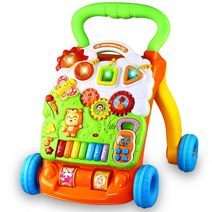 Antepremergator 2 in 1, Muzical, Diferite Functii, Multicolor