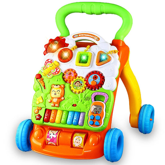 Antepremergator 2 in 1, Muzical, Diferite Functii, Multicolor