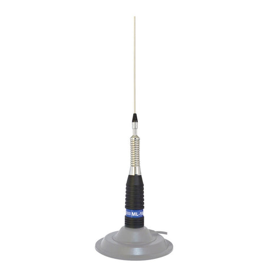 Antena idealSTORE CB PNI ML160, Lungime 145 cm cu Suport Magnetic, Frecventa de lucru 26 - 30 MHz, Putere maxima aplicata 600W, Temperatura de Functionare -26C ~ +80C