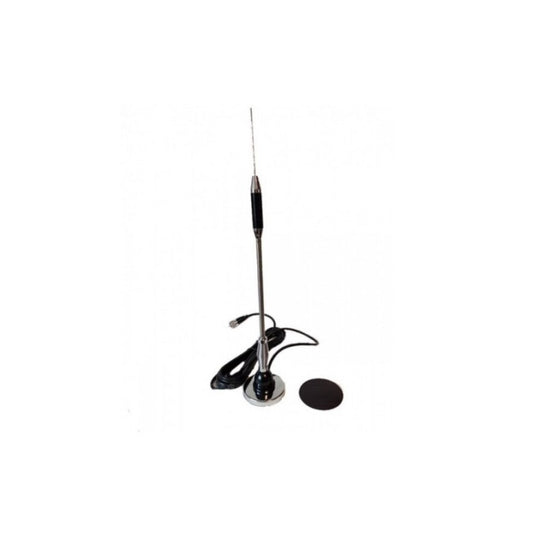 Antena idealSTORE Short cu Magnet, Numar de Canale 40, Putere Maxima Suportata 50W, Frecventa 26,965-27,405 MHz, Lungime cablu 4 m