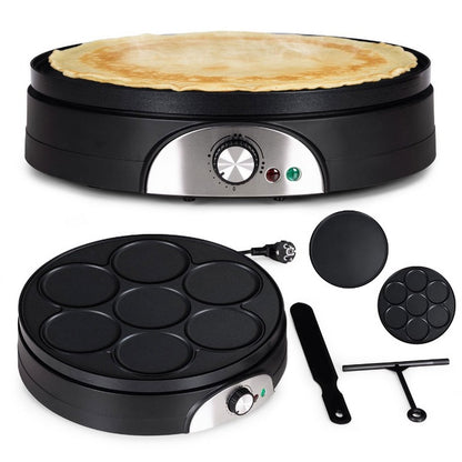 Aparat Electric pentru Clatite si Pancakes 2 in 1 idealSTORE