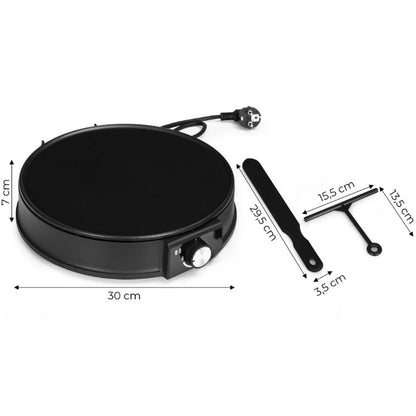 Aparat Electric pentru preparat clatite idealSTORE,Strat antiaderent Premium