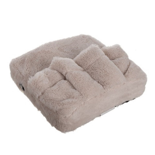 Aparat de Masaj pentru Picioare idealStore, Doua Moduri de Vibratie, Talpa Antiderapanta, Material Moale si Rezistent, Husa Detasabila, Buton On/Off, Functioneaza cu Baterii, Dimensiune Universala