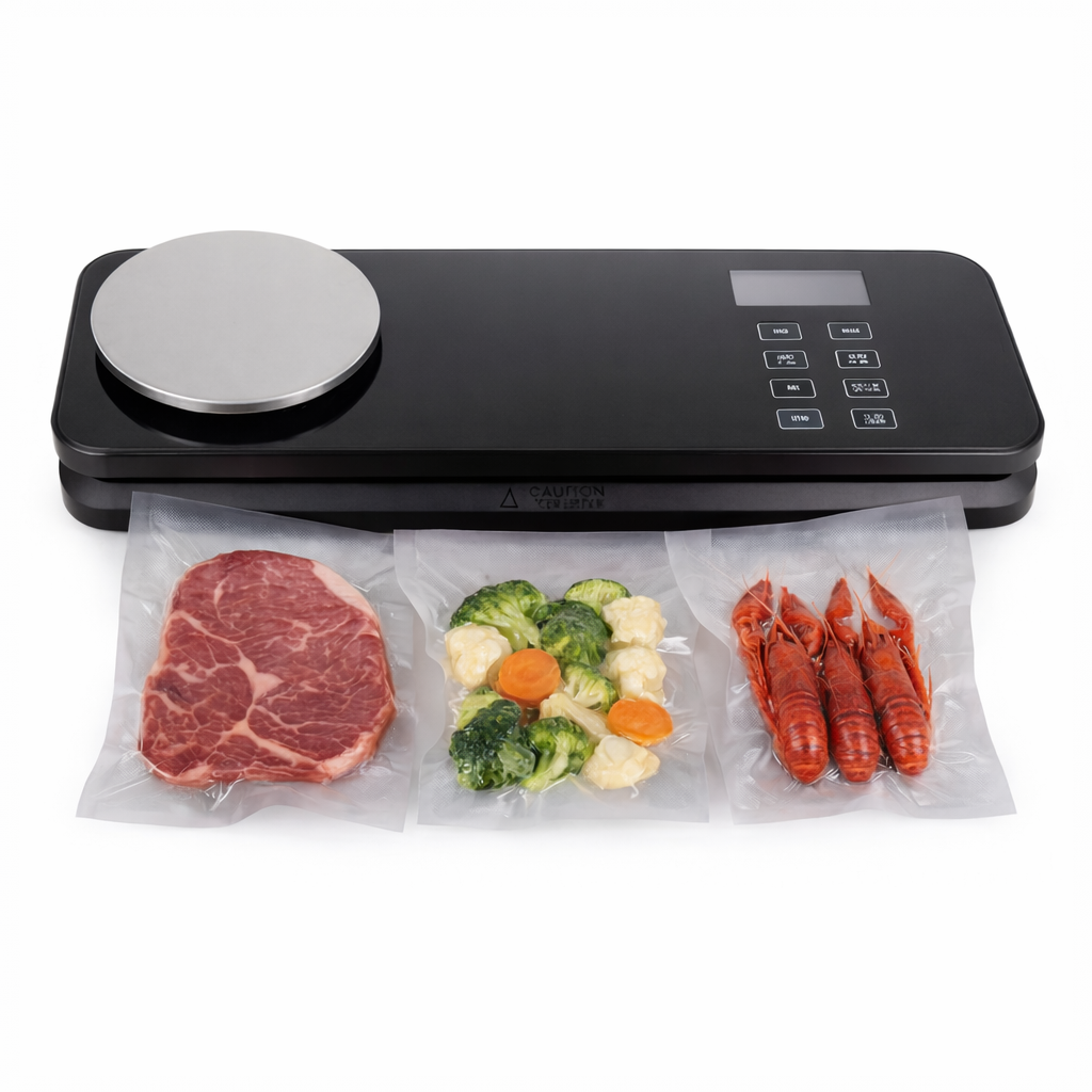 Aparat de Vidat si Etansat in Vid idealSTORE, 6 Moduri de Utilizare,Cantar incorporat