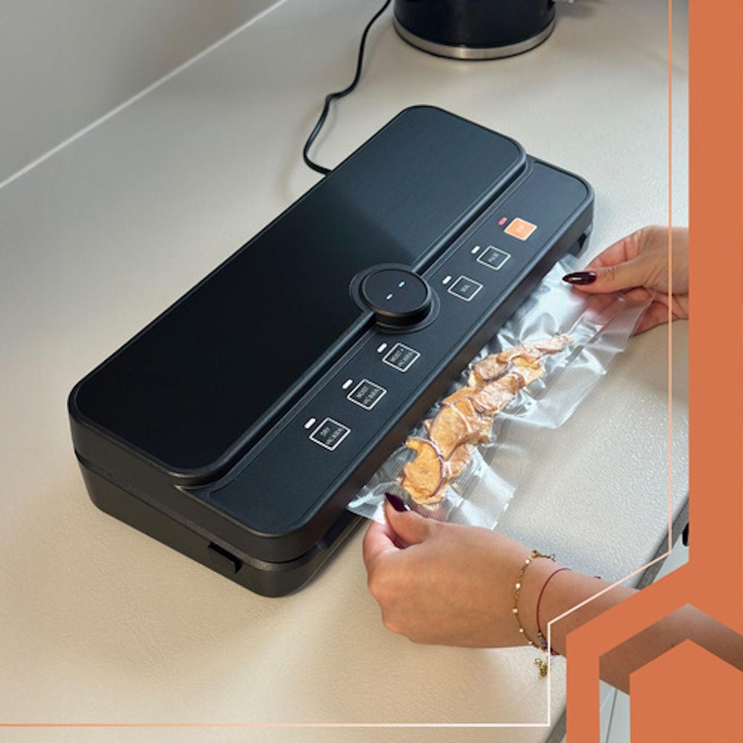 Aparat de Vidat si Etansat in Vid idealSTORE, 6 Moduri de Functionare, Senzor de temperatura NTC