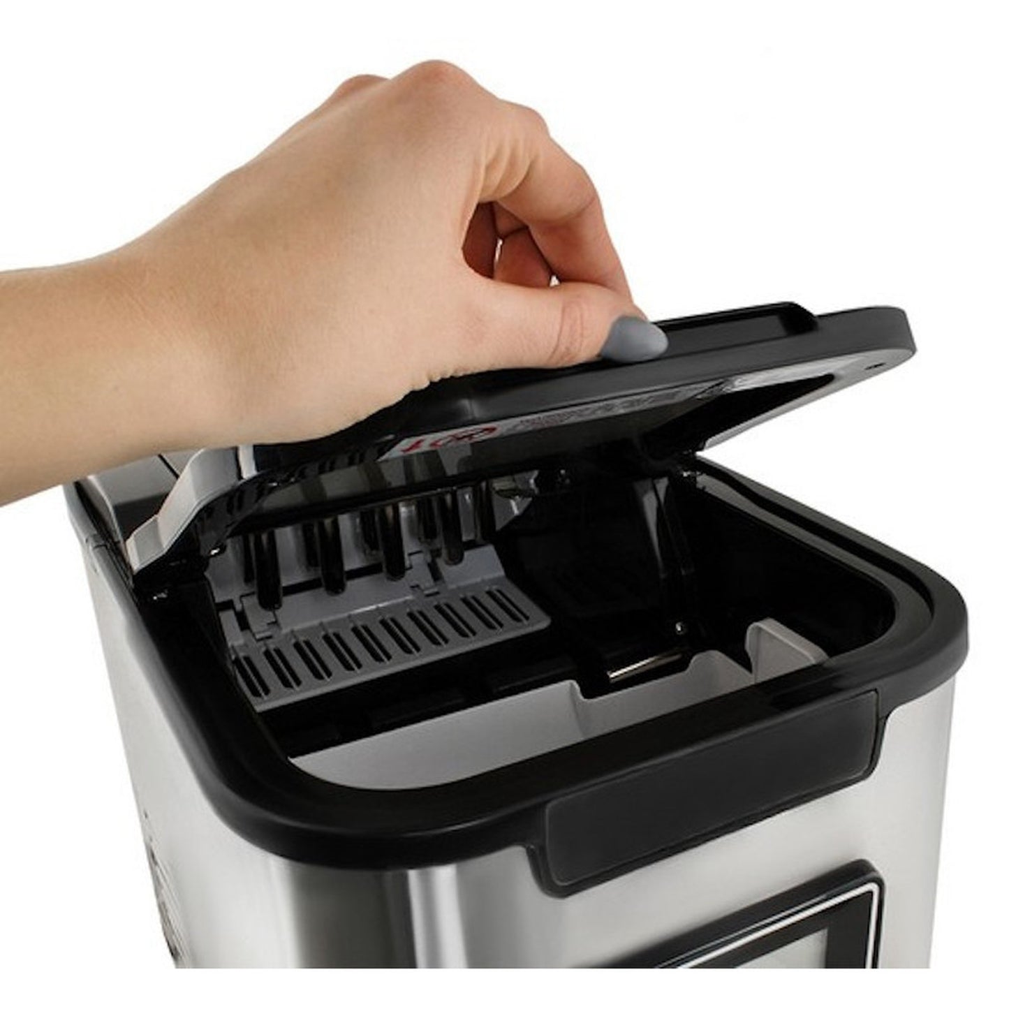 Masina de cuburi de gheata IdealStore 12 kg/zi, 3 dimensiuni, autocuratare, afisaj LCD