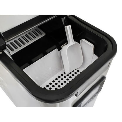 Masina de cuburi de gheata IdealStore 12 kg/zi, 3 dimensiuni, autocuratare, afisaj LCD