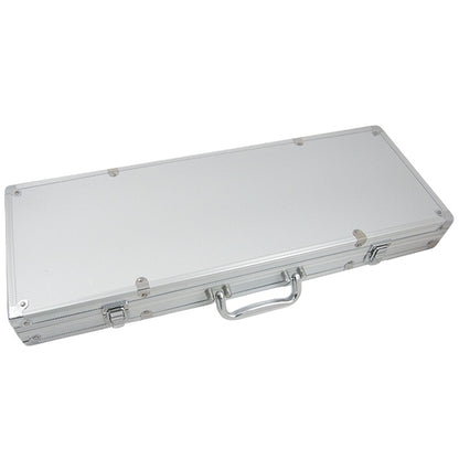 Set Joc de Poker cu 500 Jetoane tip Euro si Valiza Metalica + Accesorii Complete