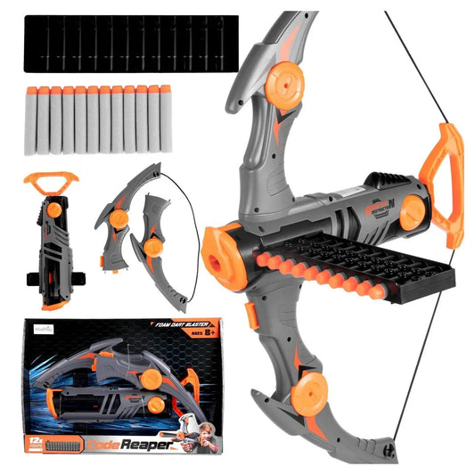 Set Arc cu Sageti pentru Copii idealSTORE Tir cu Arc 12 Sageti din Spuma
