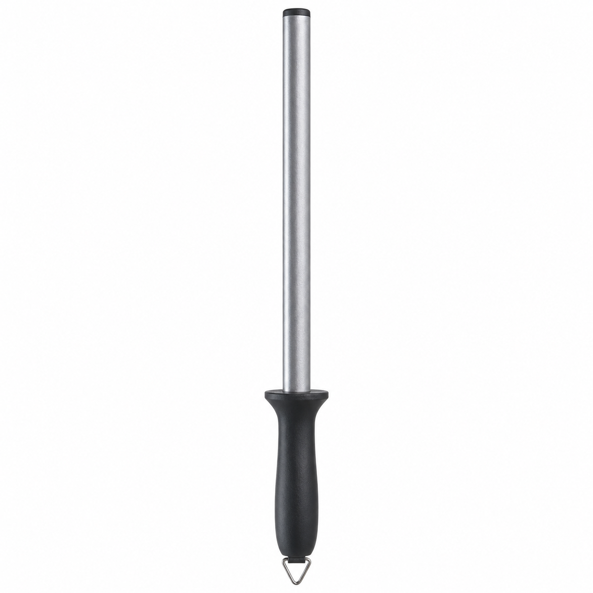 Ascutitor diamantat pentru cutite idealSTORE, musat 30 cm, otel inoxidabil, maner antiderapant