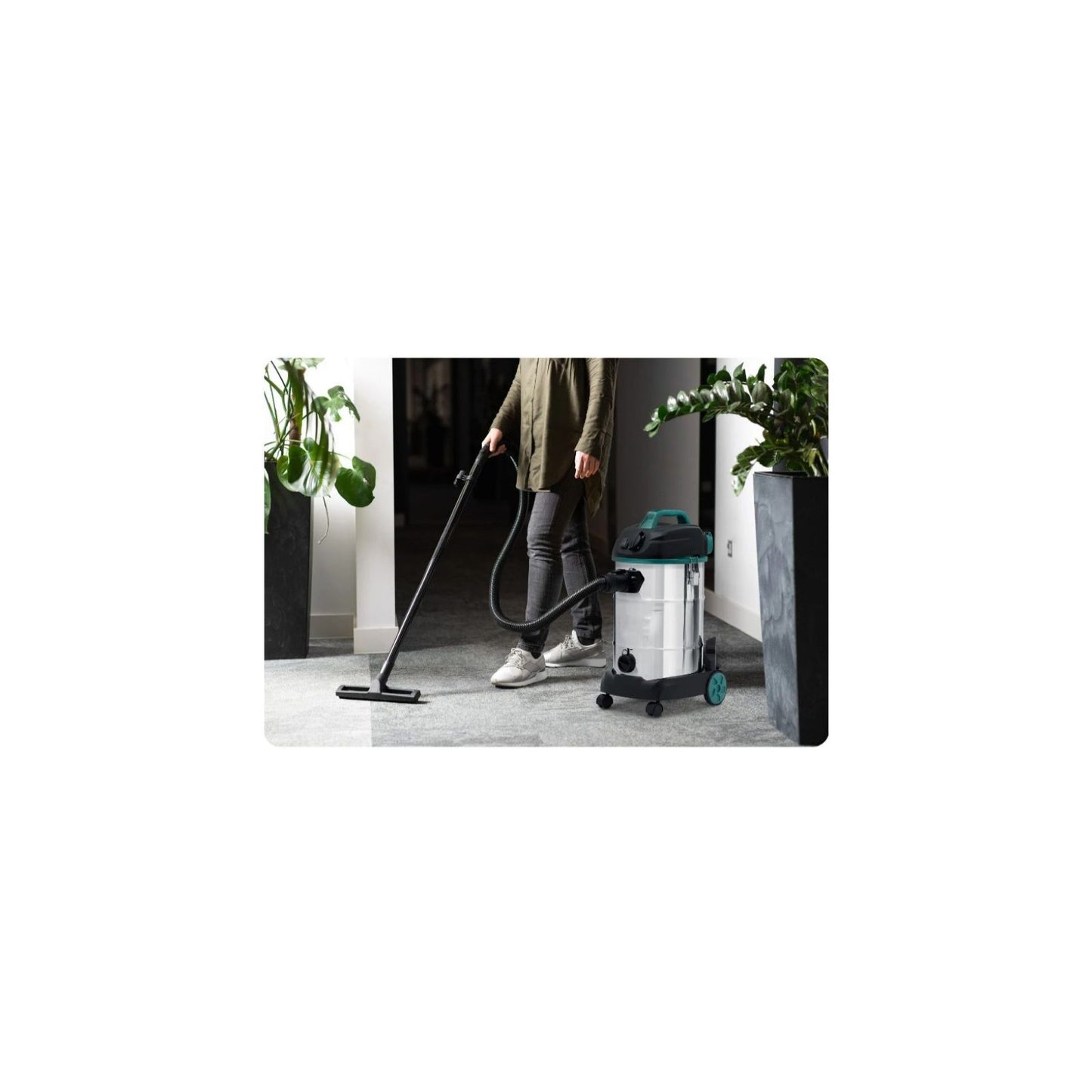 Aspirator Multifunctional IdealStore, Capacitate 30L, Putere 3600W, Aspira atat pe suprafata uscata cat si pe cea umeda