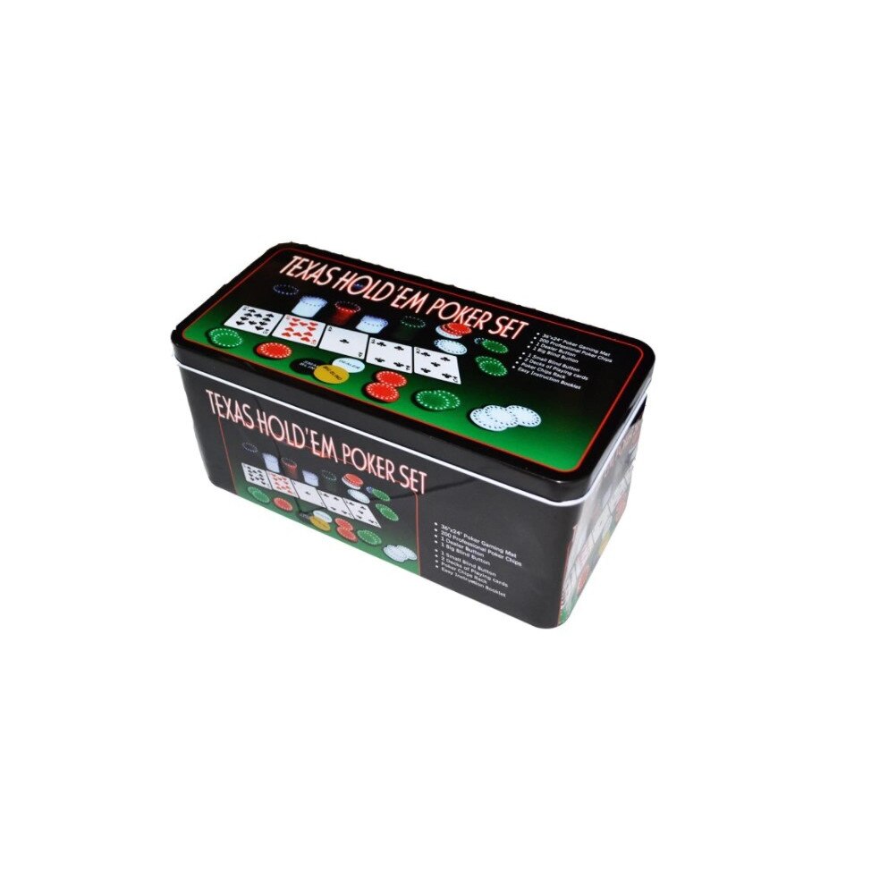 Set Poker 200 Jetoane Cutie Metal Seturi poker