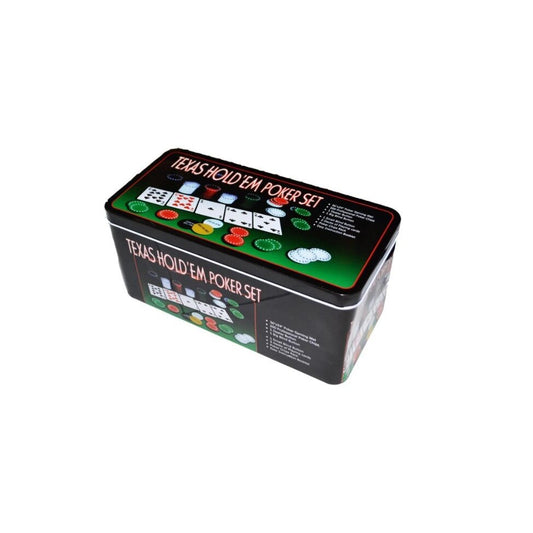 Set Poker 200 Jetoane Cutie Metal Seturi poker