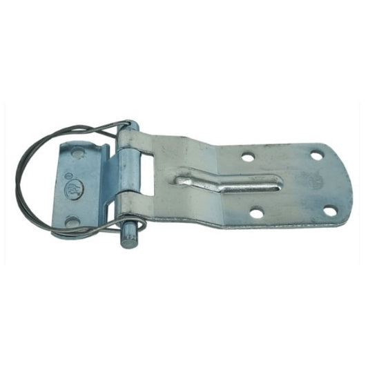 Balama remorca grea idealSTORE pentru oblon sau usa metalica, Dimensiuni 160  75  30 mm, Fabricata din otel rezistent, Fabricata din otel rezistent