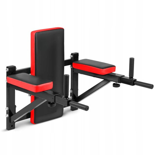 Bara de Tractiuni Multifunctionala 5in1 idealSTORE, Constructie din Otel Armat, 4 Manere Antiderapante, Fixare in 4 Ancore de Expansiune, Include kit Complet de Asamblare, Greutate Maxima Suportata 350 kg