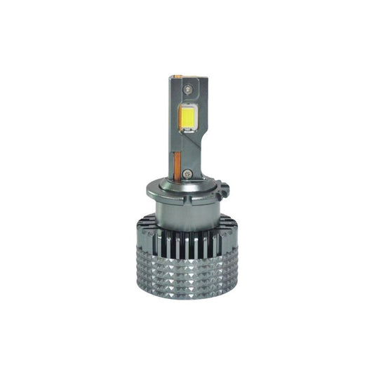Bec LED idealStore, Putere 45W, Functioneaza 12V-24V, Carcasa Aluminiu, 6000K, Tip de Racire Activ cu Ventilator, Model D2S