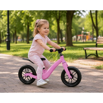 Bicicleta de echilibru fara pedale IdealStore cu roti EVA si cadru magneziu