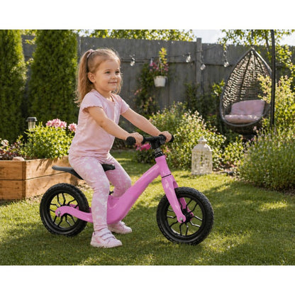 Bicicleta de echilibru fara pedale IdealStore cu roti EVA si cadru magneziu