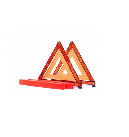 Kit siguranta rutiera auto 1 trusa sanitara omologata, 1 stingator cu manometru 1kg, 2 triunghiuri reflectorizante, 1 vesta reflectorizanta, geanta depozitare