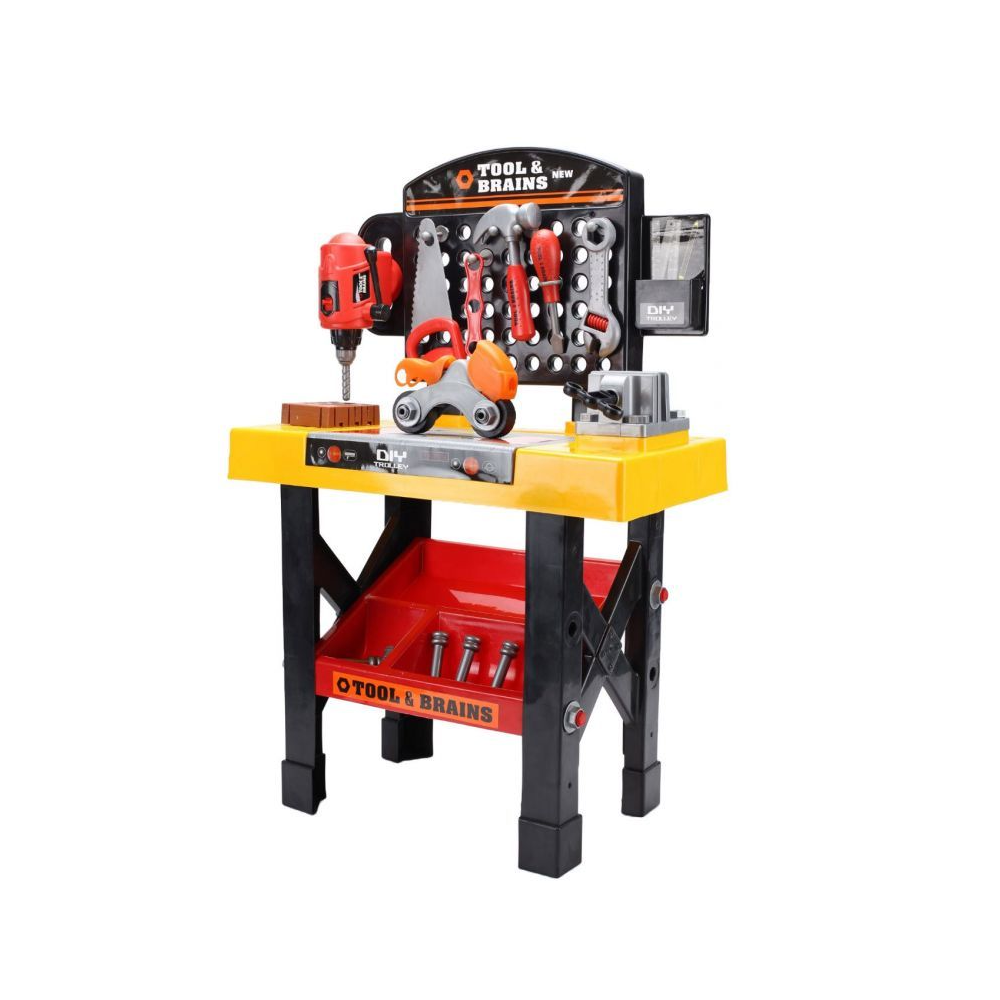 Atelier de Lucru pentru Copii, Bigshot BSHC121811, cu 39 Elemente, Multicolor