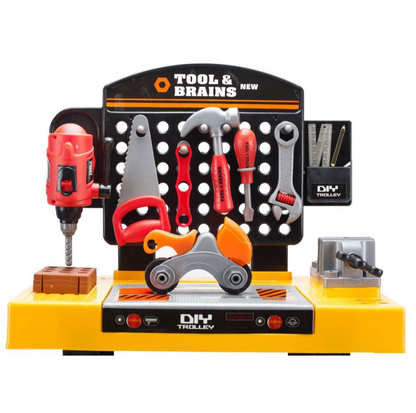 Atelier de Lucru pentru Copii, Bigshot BSHC121811, cu 39 Elemente, Multicolor