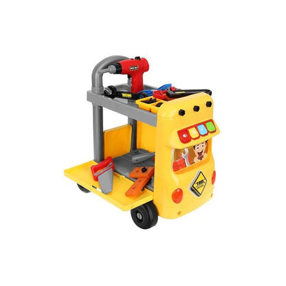 Carucior cu Scule De Jucarie Pentru Copii, 38 De Elemente