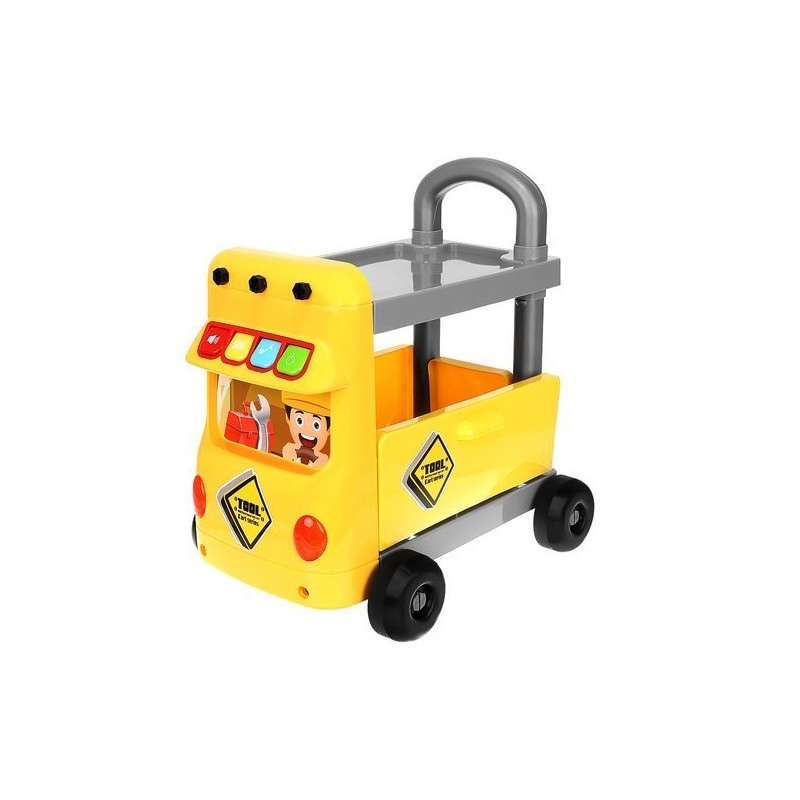 Carucior cu Scule De Jucarie Pentru Copii, 38 De Elemente