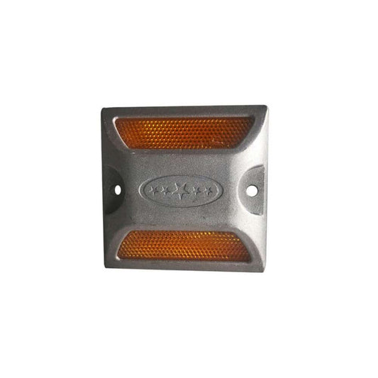 Buton idealSTORE Reflectorizant Stradal, Asigura Protectie Soferi si Pietoni, Marcare Drumuri, Alei, Vizibilitate Nocturna, Montare Usoara