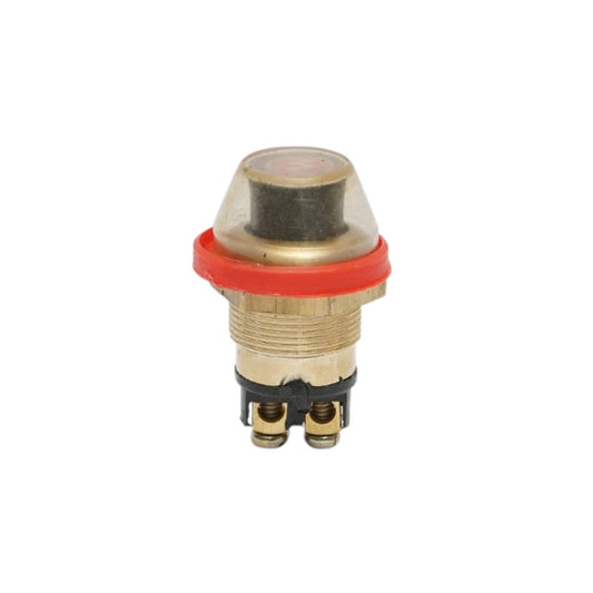 Buton universal idealSTORE pornire/claxon cu capac impermeabil, prindere 19mm, Constructie rezistenta la socuri si umezeala, Compatibil cu instalatii 12V / 24V