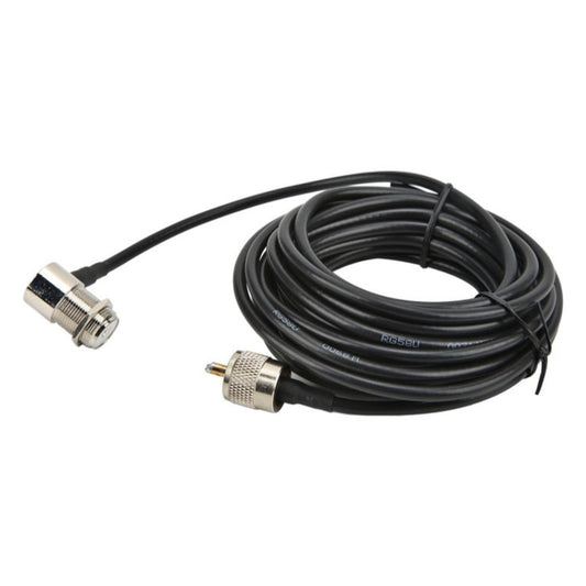 Cablu Antena CB idealSTORE cu mufa lungime 5m, Conectori UHF PL259  SO239