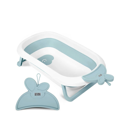 Cadita pliabila pentru bebelusi cu termometru LCD Superbath IdealStore