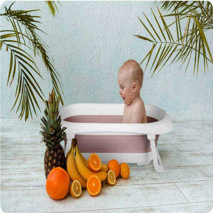 Cadita pliabila pentru baie copii RicoKids cu senzor temperatura