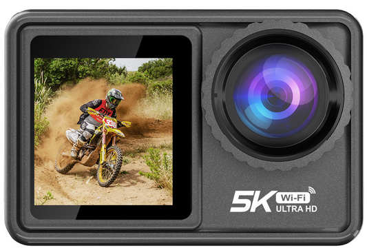 Camera de Actiune idealSTORE SmartGo Cam 5K Ultra HD 24MP WiFi Waterproof