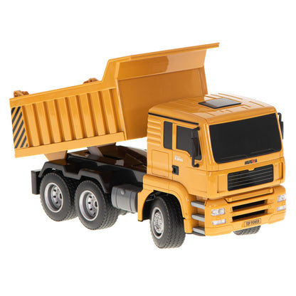 Camion interactiv de jucarie cu telecomanda, LED si incarcare USB 1:18