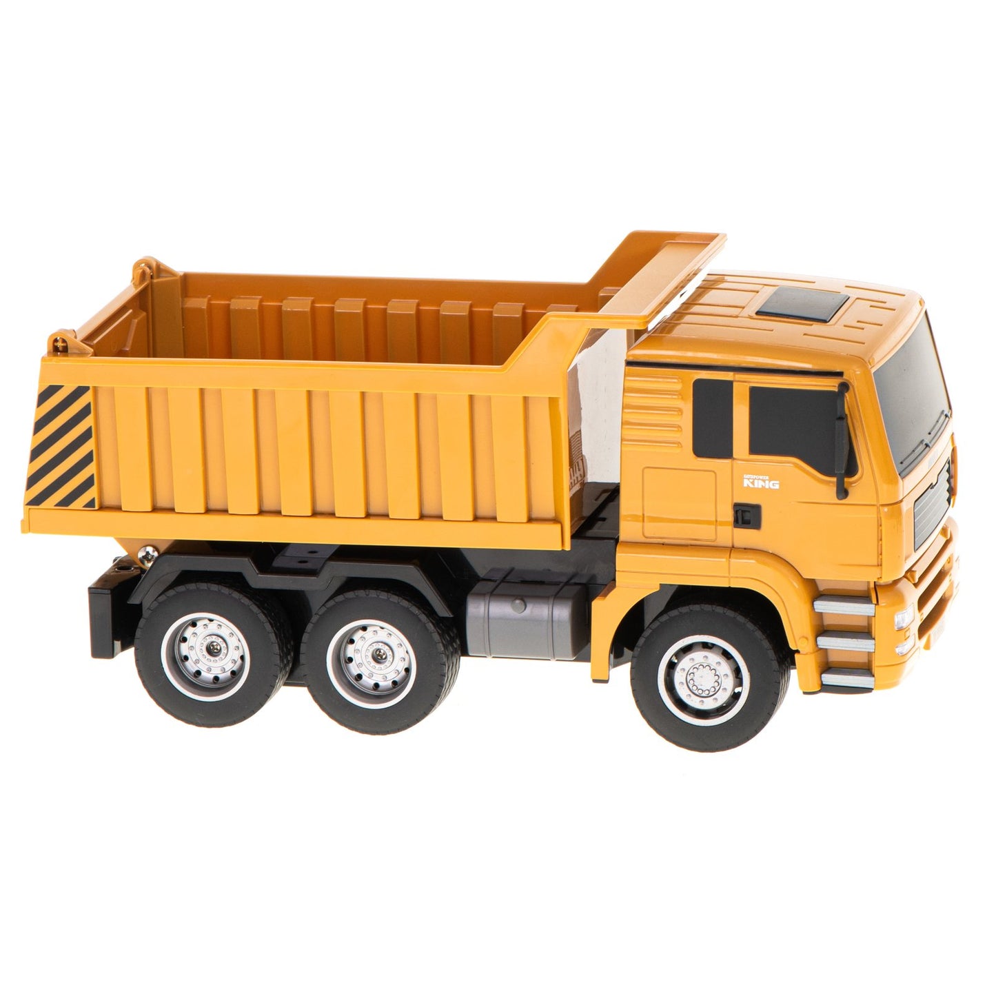 Camion interactiv de jucarie cu telecomanda, LED si incarcare USB 1:18