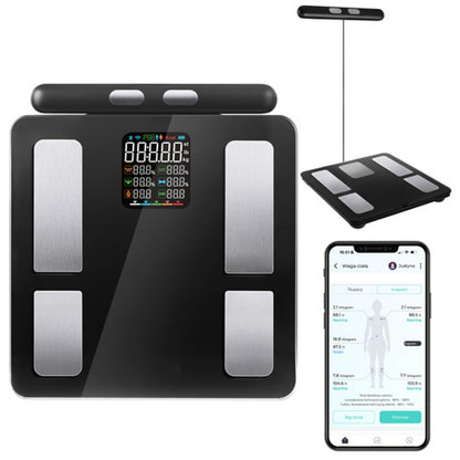 Cantar analitic SMART idealSTORE 180kg, analiza corporala BMI, WiFi Bluetooth, 8 electrozi