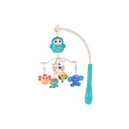 Carusel interactiv multifunctional pentru patut bebe Happy Bed Bell cu telecomanda