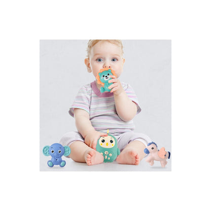 Carusel interactiv multifunctional pentru patut bebe Happy Bed Bell cu telecomanda