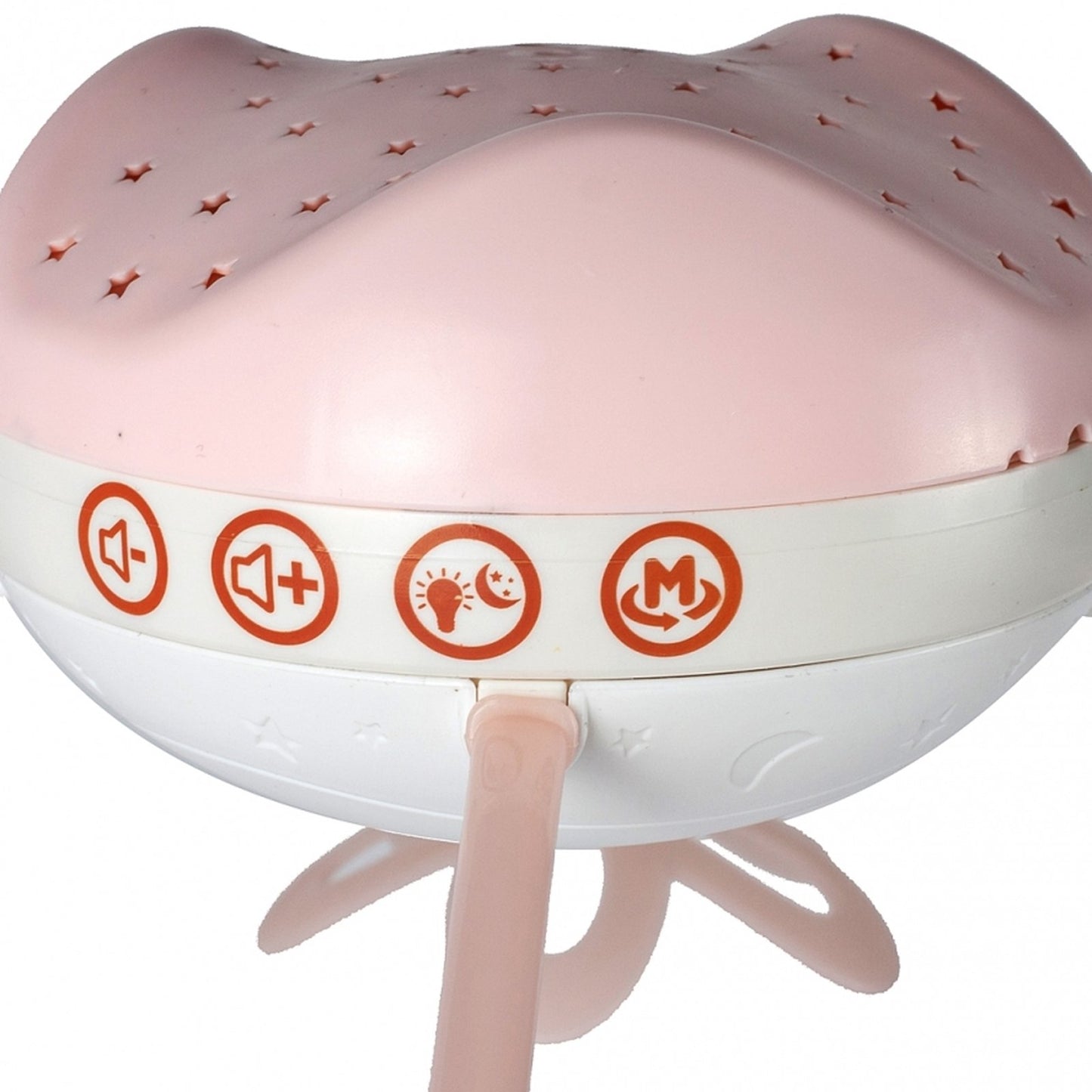 Carusel interactiv multifunctional pentru patut bebe Night Bed Bell cu proiectie si telecomanda