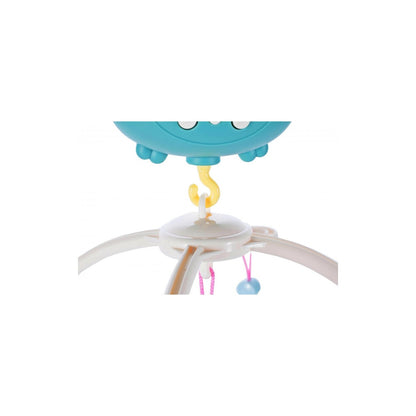 Carusel interactiv multifunctional pentru patut bebe Happy Bed Bell cu telecomanda