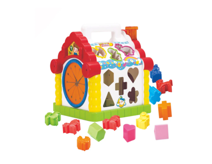 Casuta interactiva copii, Multicolor, +2 ani, viMAG